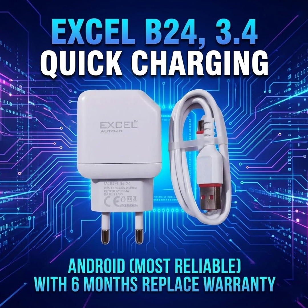 Excel 18W Fast Charger B-24