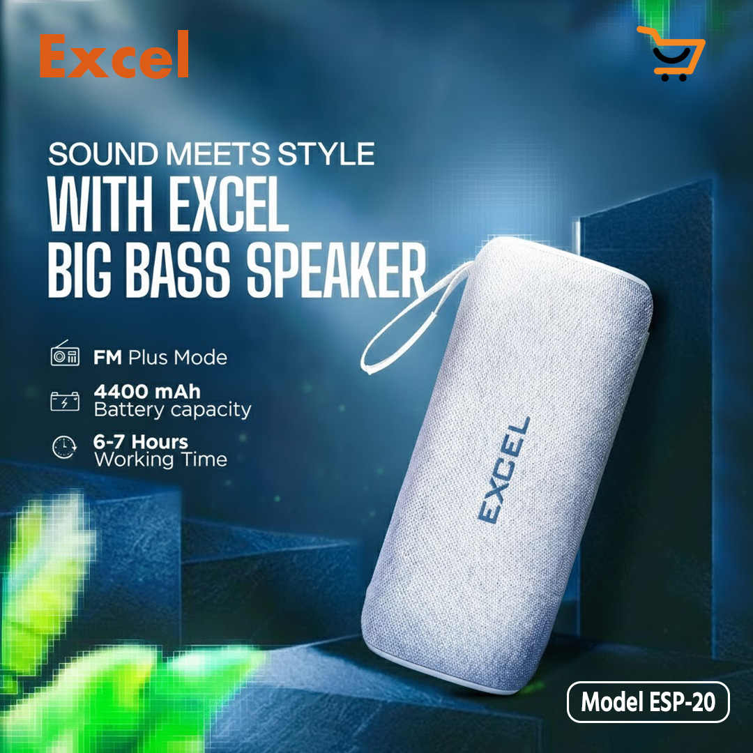Excel Bluetooth Wireless Speaker